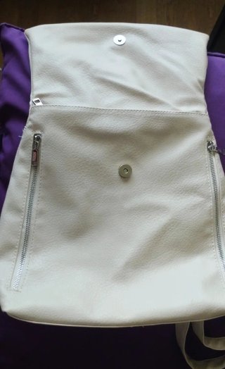 Bolso Mochila Blanco