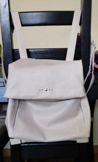 Bolso Mochila Blanco