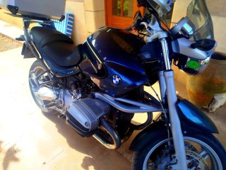 Motos BMW r850r  Azul/Plata
