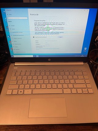 Portátil HP 14s-fq0xxx AMD 3020e 8GBRAM + cargador