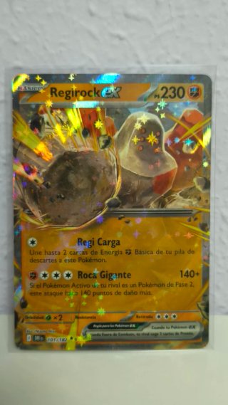 Carta Pokémon Regirock EX 101/182