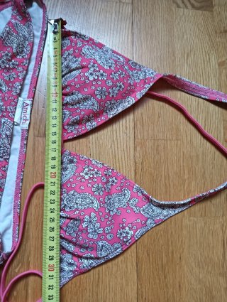 Bikini Amichi Talla M Estampado Floral Mujer