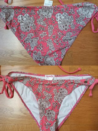 Bikini Amichi Talla M Estampado Floral Mujer