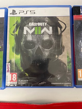 Lote 3 Juegos PS5/PS4: FC 25, MWII, Uncharted 4