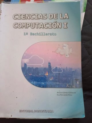 Ciencias de la computación I, 1o Bachillerato