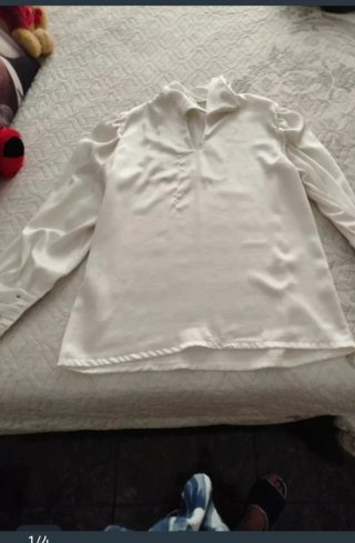Camisa pirata blanca talla  ml