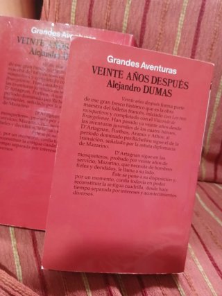 Veinte años después 2 libros