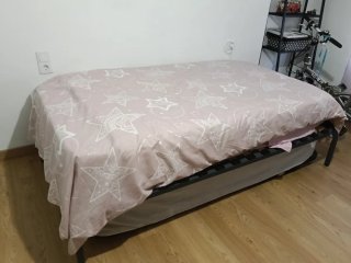 Cama nido doble con colchones
