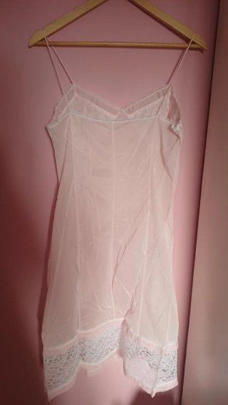 Combinación Vintage Rosa y Blanco
