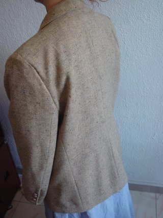 Americana Lana Tweed Carlo Brizio T48 Hecho en ES