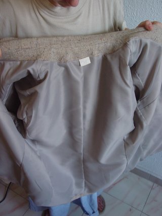 Americana Lana Tweed Carlo Brizio T48 Hecho en ES