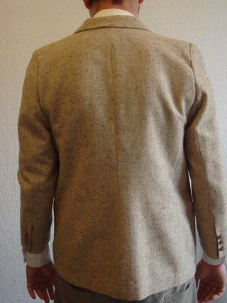 Americana Lana Tweed Carlo Brizio T48 Hecho en ES