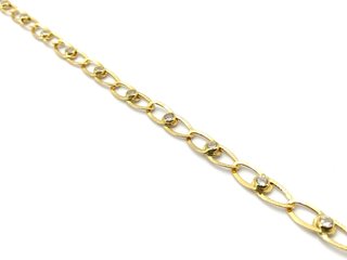 E1813501-31 Pulsera Oro 18k Con Circonita
