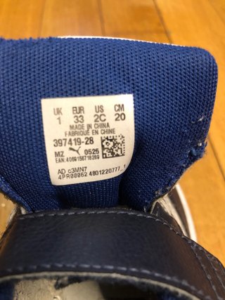 Zapatillas deportivas niño Puma
