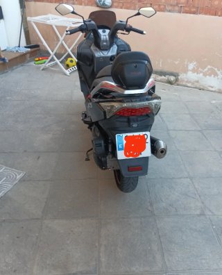 Daelim S3 125cc Maxi Scooter Negra