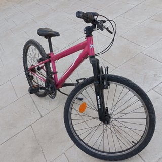 Bicicleta infantil rosa