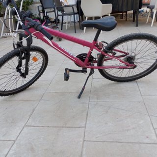 Bicicleta infantil rosa
