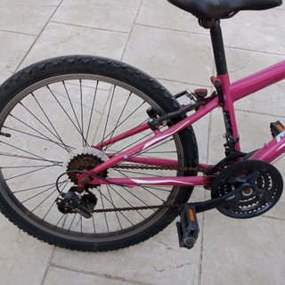 Bicicleta infantil rosa
