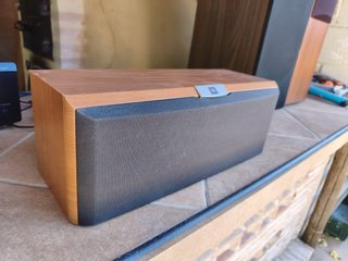 Altavoz Central JBL SCS178 Negro/Marrón