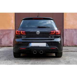 Paragolpes trasero Volkswagen Golf 6 VI tipo R20