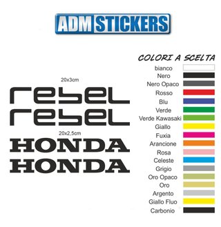 Adesivi Honda Rebel