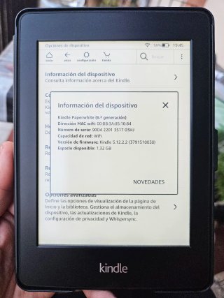 Kindle Amazon Paperwhite 6