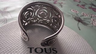 Anillo Tous 1000 Flores Abierto Plata
