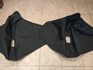 Manta cubre neumáticos moto Hotlantis a estrenar