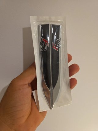 Pegatina para aleta de coche Seat Fr de Metal.