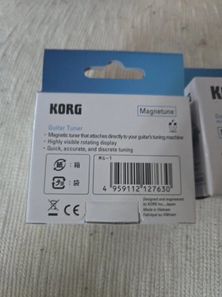 3 Afinadores Korg Magnetune Nuevos con pila