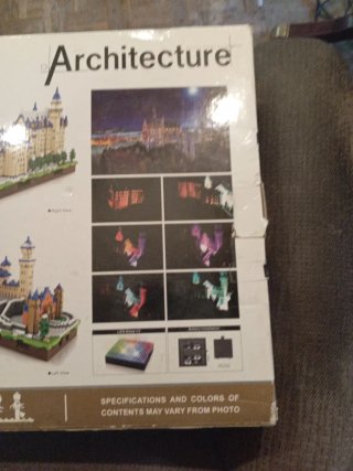Juego de construcción Architecture Castillo