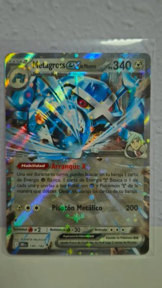 Carta Pokémon Metagross EX 145/182