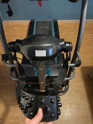 Cinta de correr DrumFit plegable con vibración