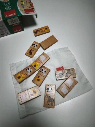 Dominó de madera Goula