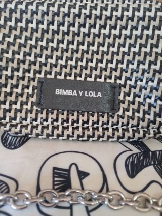 Bolso Bimba y Lola Negro y Blanco