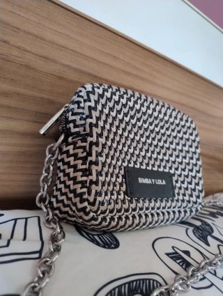 Bolso Bimba y Lola Negro y Blanco