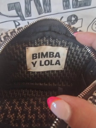 Bolso Bimba y Lola Negro y Blanco