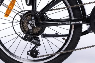 Bicicleta Moma Plegable Light 20 Negra