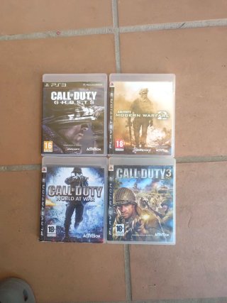 PS3 Call of Duty 4 Juegos (Lote)