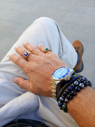 Rolex Submariner Azul y Dorado