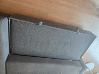 Sofá Cama Friheten Ikea Gris