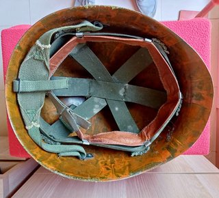 Casco M1 guerra de Vietnam
