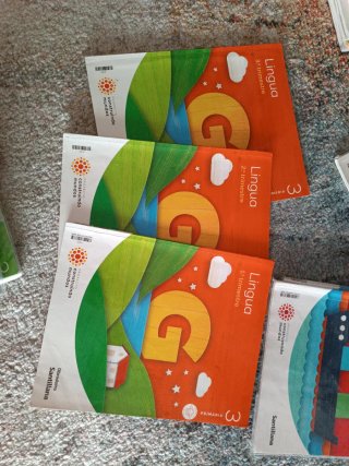 Libros de texto de 3 de primaria.