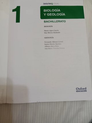 Inicia dual Biología y geología 1 Bachillerato