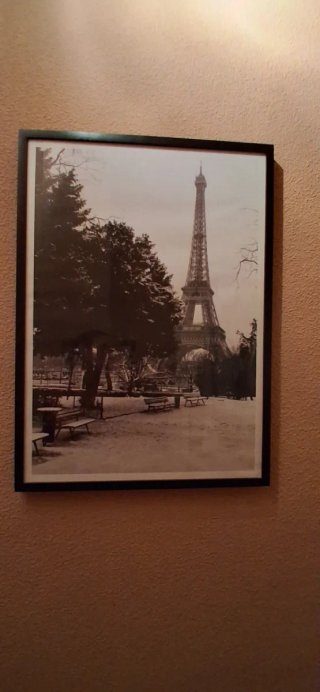 Cuadro Torre Eiffel Invierno