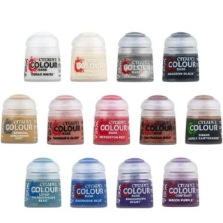 Pinturas Citadel Warhammer colores variados. Nueva