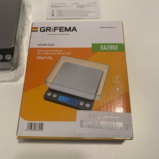 NUEVA Bascula de Cocina precisión 500g/0,01g!