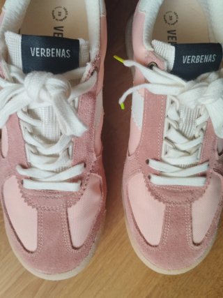 Zapatillas Verbenas rosas