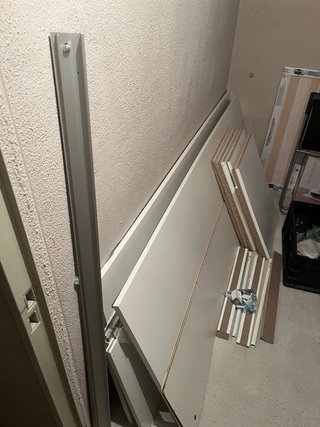 Armario PAX/HASVIK correderas blanco 150x66x236