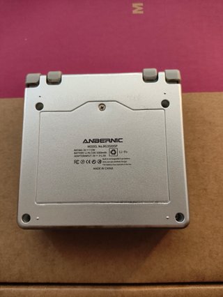 Consola Anbernic rg35xxsp plateada